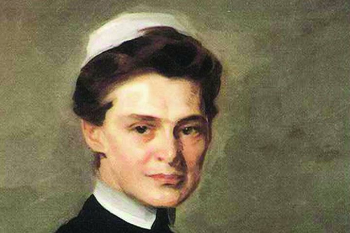 Painting of Mary Adelaide Nutting.