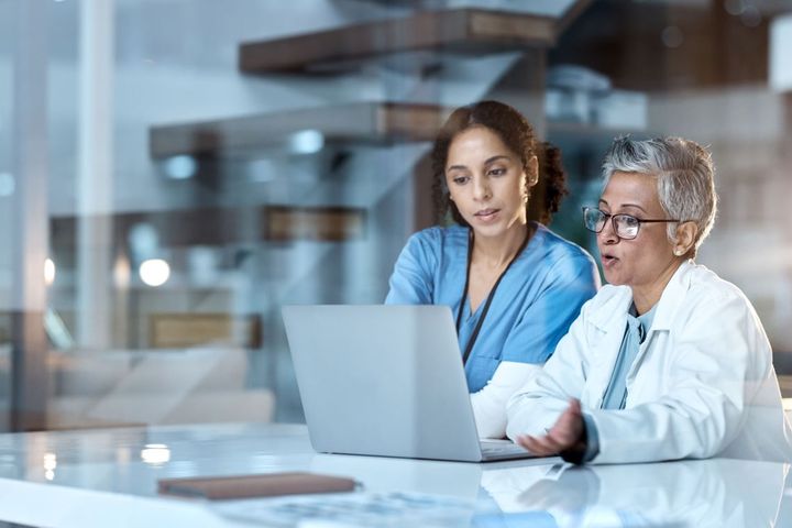A medical scheduler works with her DON to adequately staff their facility.