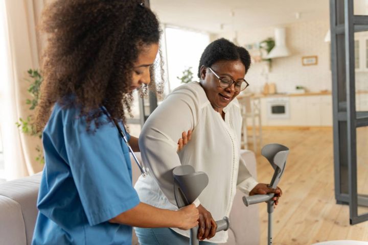 What is a home health aide? A healthcare professional demonstrates this role.
