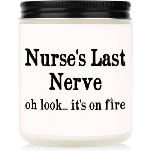 Funny nurse candle.