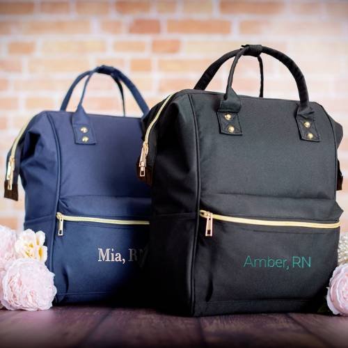 Personalized backpack.