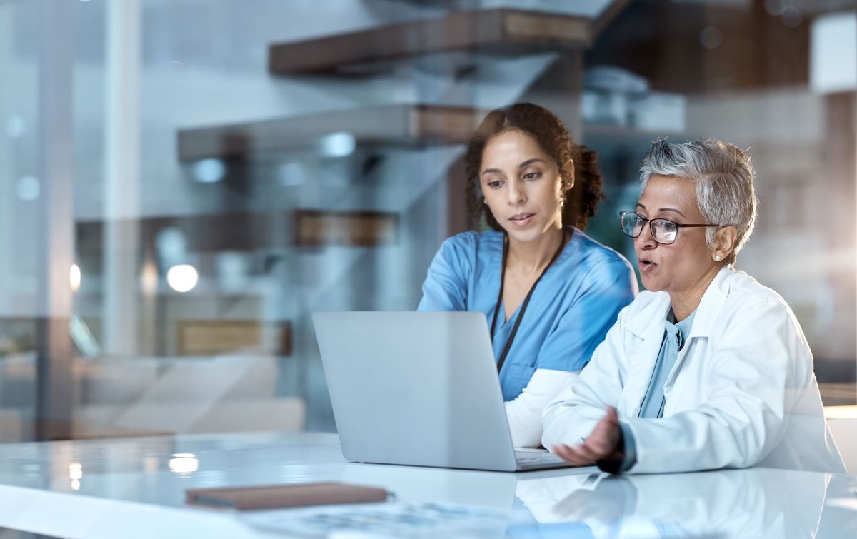 A medical scheduler works with her DON to adequately staff their facility.